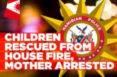 Oranjemund woman arrested after leaving children locked in house that caught fire