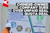 Chinese company demands over N$500k for non-delivery of seal quotas