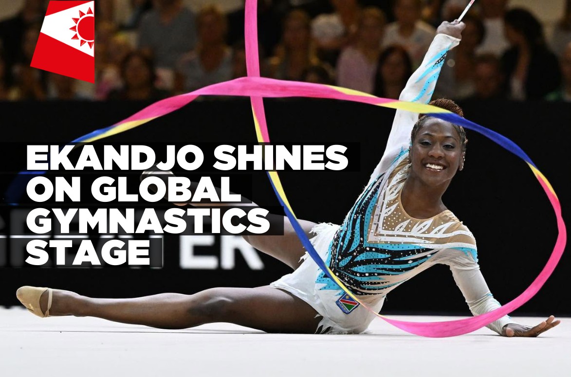 Ekandjo represents Namibia at Rhythmic Gymnastics World Championships