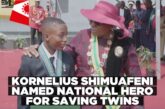 16-year-old honoured as National Hero for saving twins