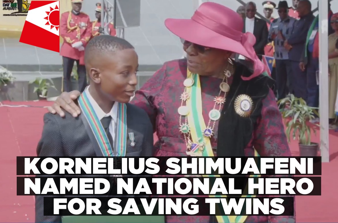 16-year-old honoured as National Hero for saving twins
