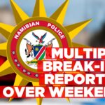 Housebreakings reported across several Namibian towns