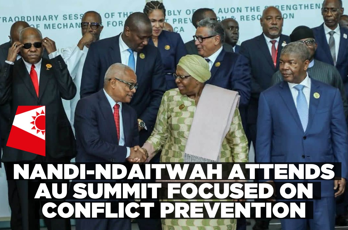 Nandi-Ndaitwah joins AU summit on conflict prevention and resolution