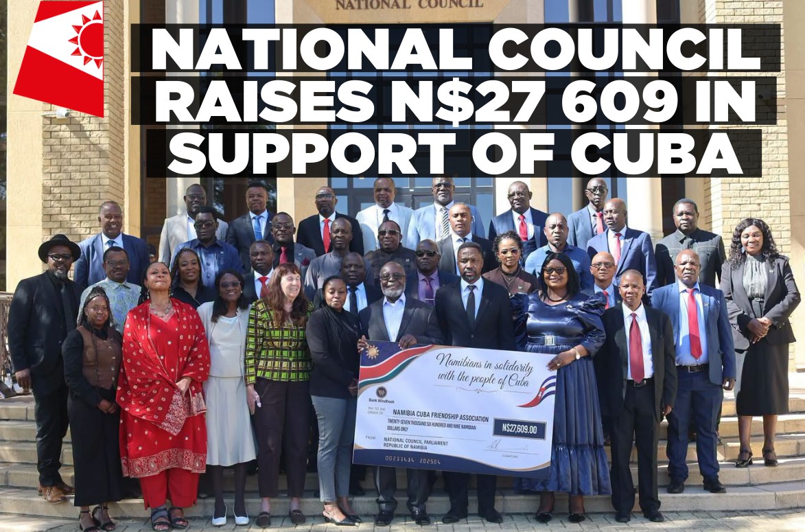 National Council members raise over N$27 000 in support of Cuba