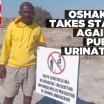 Oshakati Town Council erects ‘no urination’ signs at Omatala to curb hygiene crisis