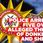 Five suspects arrested for alleged livestock theft in Nkurenkuru, Gochas and Otjiwarongo