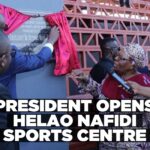 President opens Helao Nafidi Sports Centre, calls for investment in sporting talent