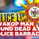 Man dies after being found in front of police barracks