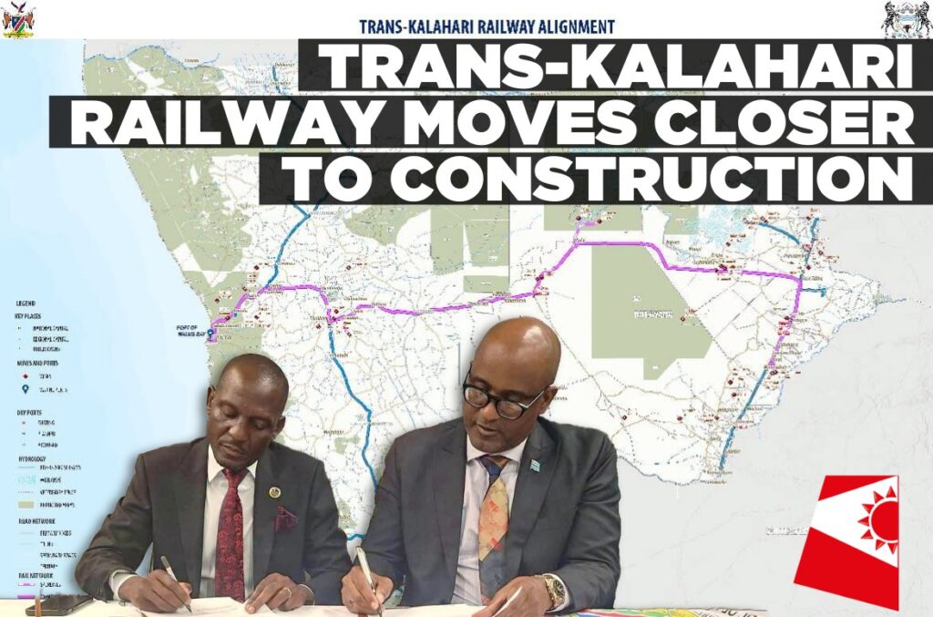 Botswana, Namibia complete Trans-Kalahari Railway feasibility study