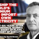 We ship the world’s uranium and import our own electricity