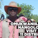 Omukwaniilwa Nangolo embarks on five-month tour of Ondonga’s 11 districts