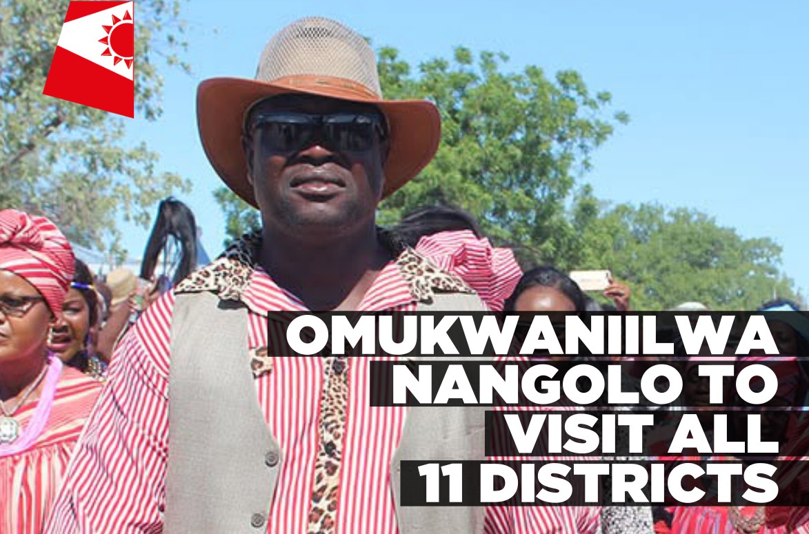 Omukwaniilwa Nangolo embarks on five-month tour of Ondonga’s 11 districts