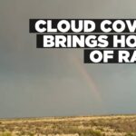 Cloud cover brings hope of rain