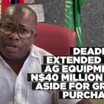 Ministry extends farm equipment deadline, allocates N$40 million for grain uptake
