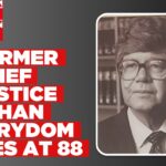 Former Chief Justice Johan Strydom dies in Swakopmund at 88