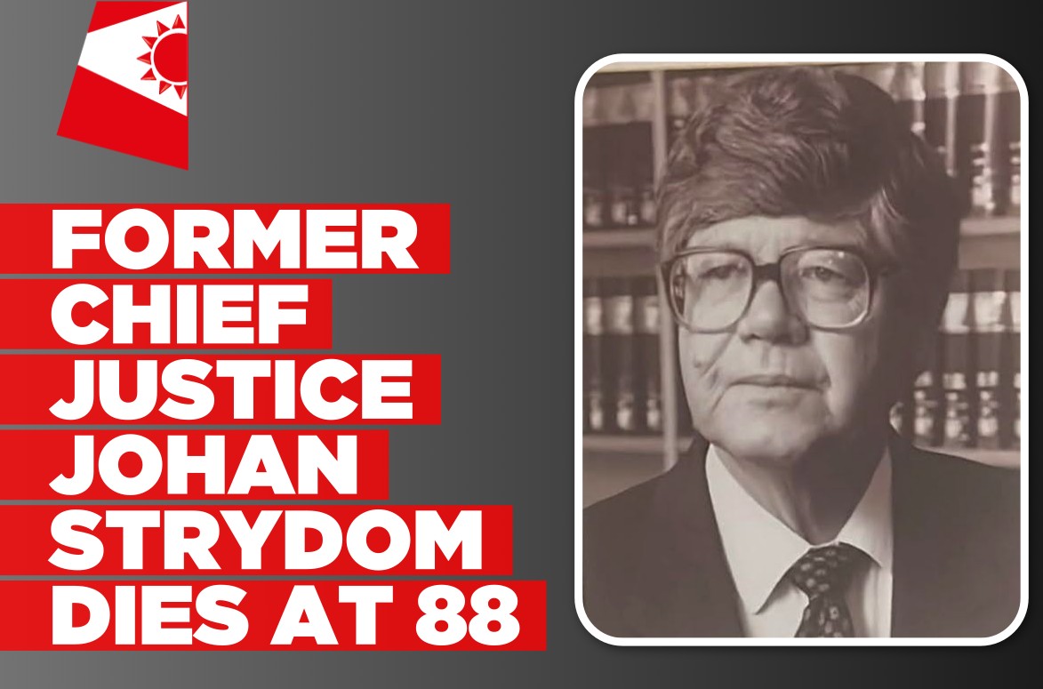 Former Chief Justice Johan Strydom dies in Swakopmund at 88
