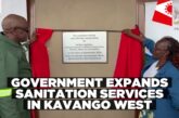 New sanitation facilities handed over in Kavango West