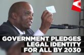 Namibian government pledges legal ID for all by 2030