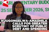 Kuugongelwa-Amadhila calls for greater scrutiny of public debt and spending
