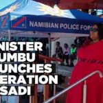 Minister Iipumbu launches Operation Basadi, urges lawful and professional policing