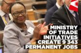 Close to 10 000 jobs created by Ministry of Trade initiatives