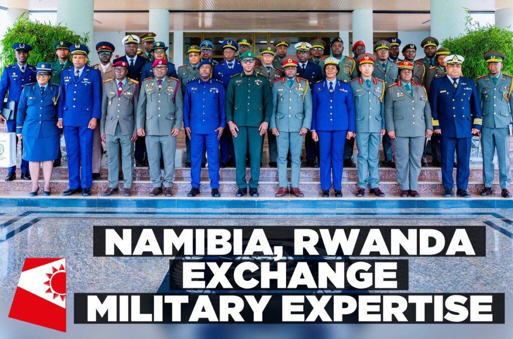 Namibian military delegation visits Rwanda