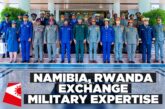 Namibian military delegation visits Rwanda