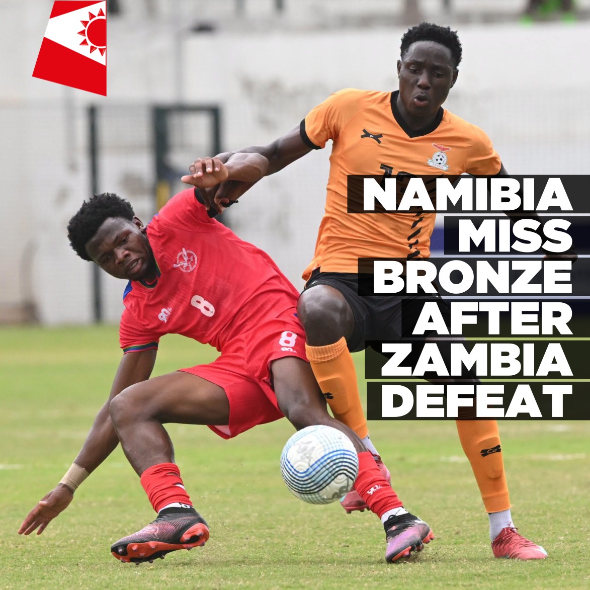 Namibia finish fourth after Zambia defeat