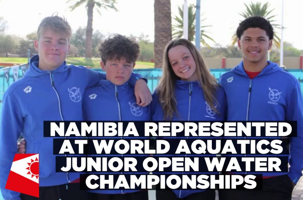Namibian swimmers compete at World Aquatics Junior Open Water Championships