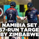 Namibia post 156/6 against Zimbabwe in crucial Cricket Tri-Series clash
