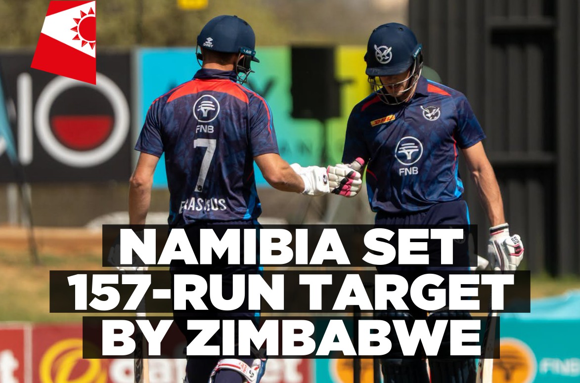 Namibia post 156/6 against Zimbabwe in crucial Cricket Tri-Series clash