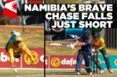 Namibia fall 11 runs short against South Africa