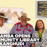 Pohamba opens community library, calls for regional care centres