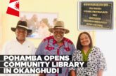 Pohamba opens community library, calls for regional care centres