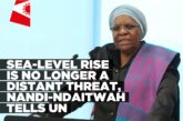 President Nandi-Ndaitwah demands stronger global response to rising sea-level threat