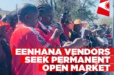 Eenhana vendors demand permanent open market
