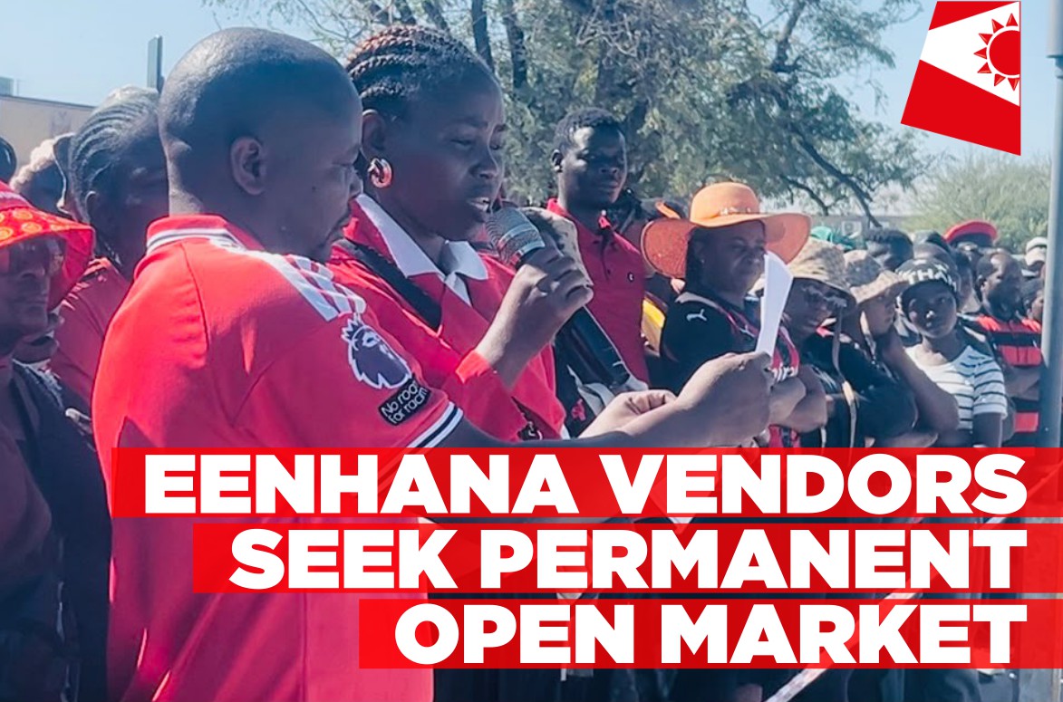 Eenhana vendors demand permanent open market