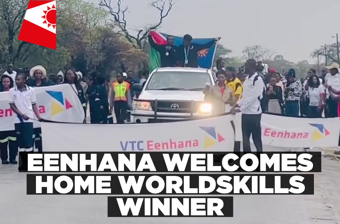 Eenhana celebrates WorldSkills star Victor George