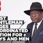 First Gentleman commends Ministry of Gender Equality’s efforts to empower boys and men