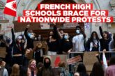 Hundreds of French high schools shut as student protests spread  