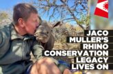 Rhino Momma Project establishes Jaco Muller Legacy Fund