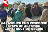 Zaamwani assesses FMD control operations in Karasburg