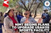 Usakos sports facility handed over to NIMT