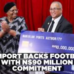 NamPort commits N$90 million to sport development, partners with Namibia Football Association