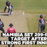 Namibia post 298 against USA in League 2 clash