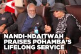 President pays tribute to the late former First Lady Penehupifo Hashokwalindishi Pohamba