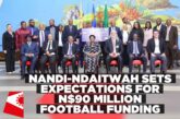 President calls for responsible use of N$90m football funding