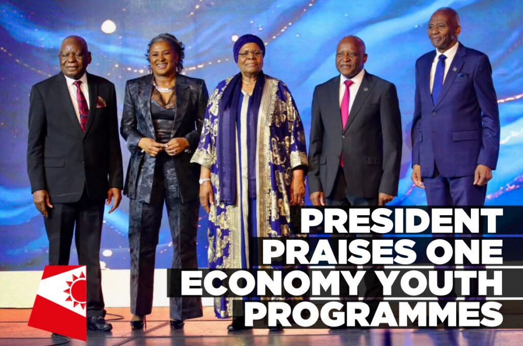 Photo : WEB Namibie : la présidente salue la One Economy Foundation