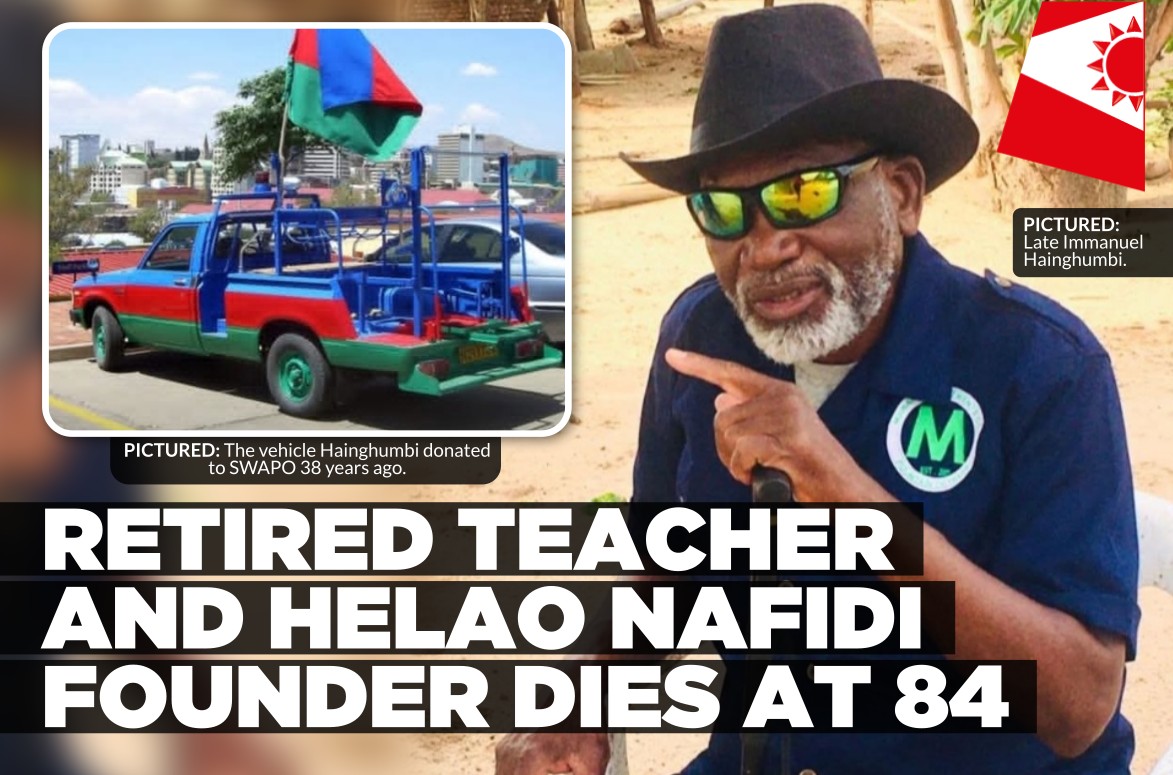 Retired teacher and founding Helao Nafidi councillor dies at 84