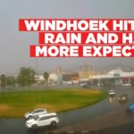 Windhoek hit by rain and hail, more expected